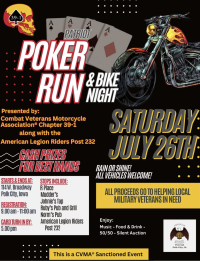 Patriot Poker Run & Bike Night