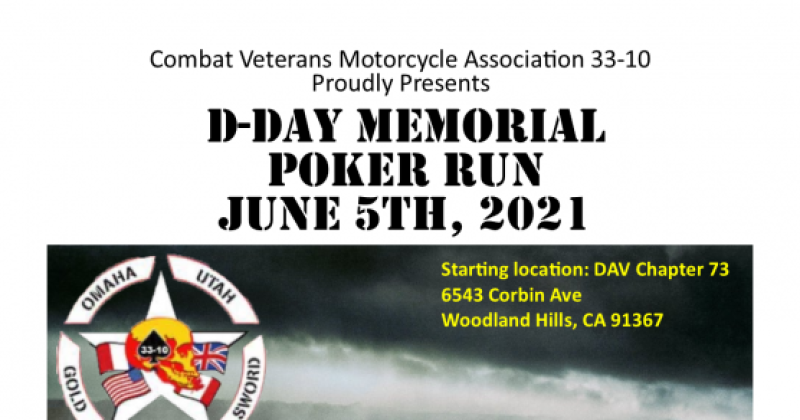 D-Day Memorial Poker Run