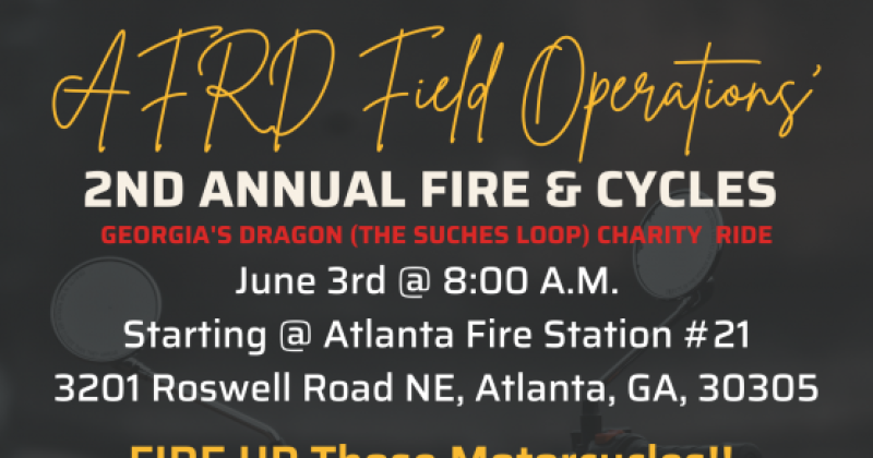 Atlanta Fire & Cycles Charity Ride 2023
