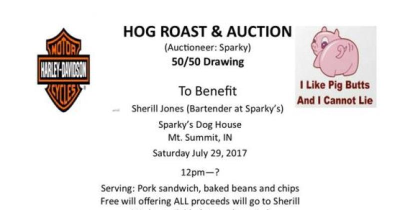 Sharey Jones Benefit Hog Roast & Auction