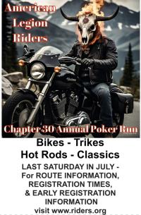 American Legion Riders 30 Gallatin Valley Poker Run