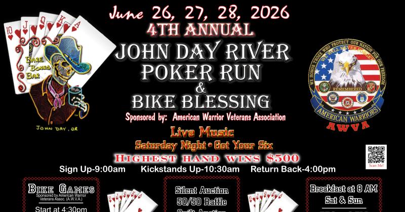 John Day River Poker Run & Bike Blessing