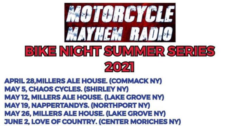 Motorcycle Mayhem Bike Night - Northport