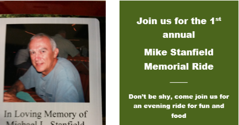Mike Stanfield Charity Ride