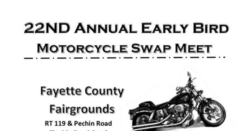 22nd Annual Early Bird Swap Meet