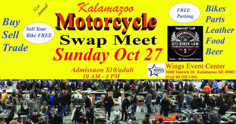 51st Annual Kalamazoo-MI Motorcycle Swap Meet