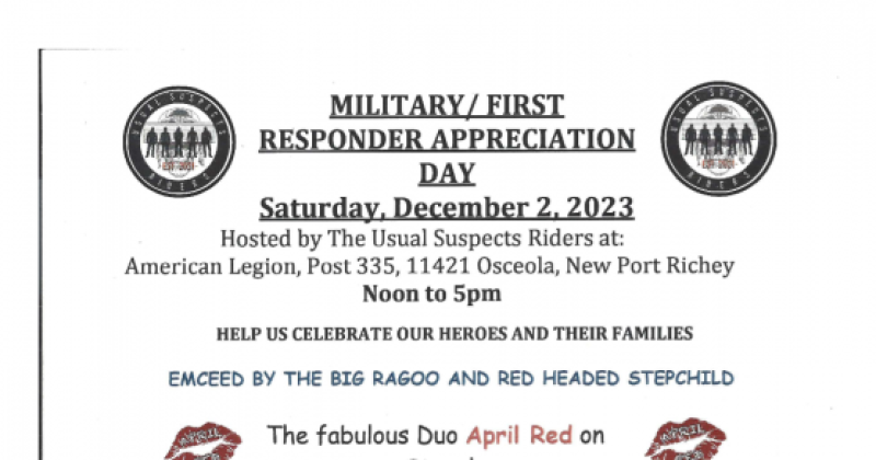 1st Annual Military/First Responders Day