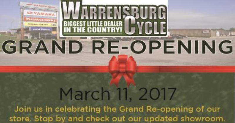 Warrensburg Cycle Grand Re-opening