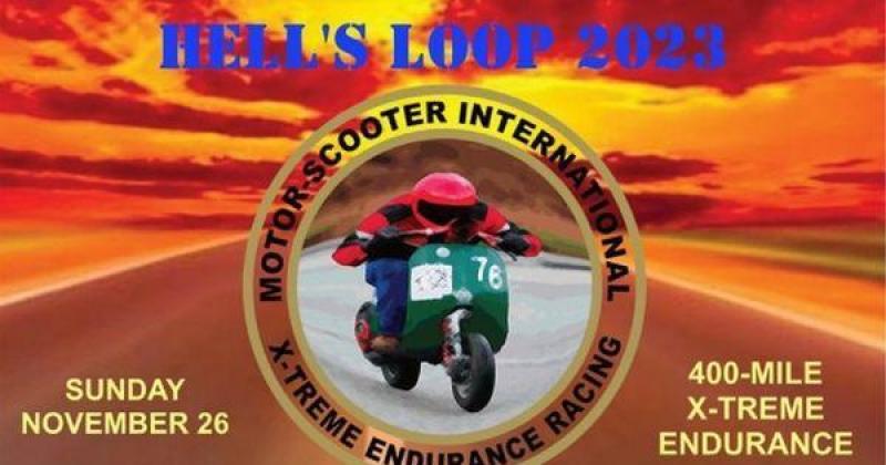 Hell's Loop 400-Mile Extreme Motor-Scooter Endurance