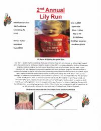 2nd Annual Lily Run