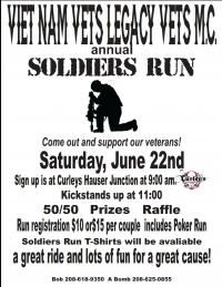 Soldiers Poker Run