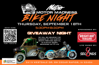 Metro Motor Madness Bike Night - Giveaway Night