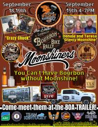 Bourbon Bike Rally with the Moonshiners from Discovery!