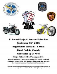 1st Annual Project Lifesaver Poker Run