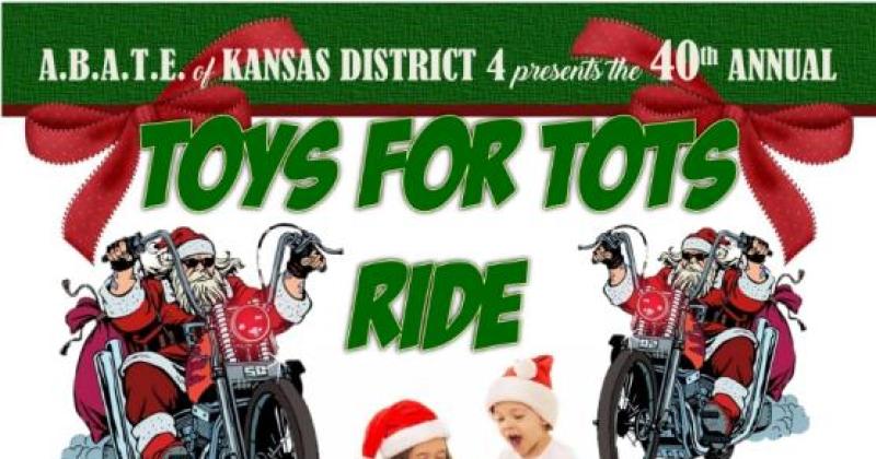 40th Annual ABATE of Kansas Disrict 4 Toys For Tots Ride