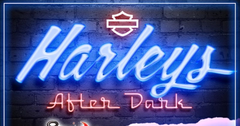 Harleys After Dark Party at Desert Wind H-D