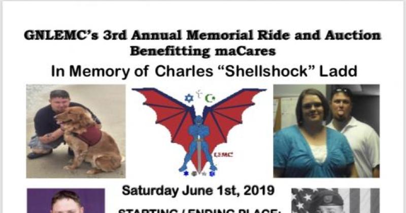 GNLEMC 3rd Annual Memorial Ride and Auction