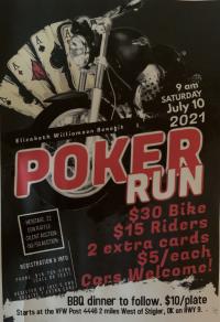 Poker Run Elizabeth Williamson Benefit 