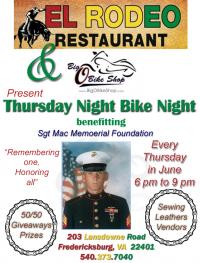 Big O Bike Shop LLC Sponsors Weekly Bike Nights