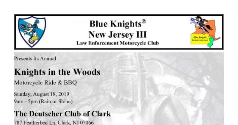 Knights in the Woods Charity Ride