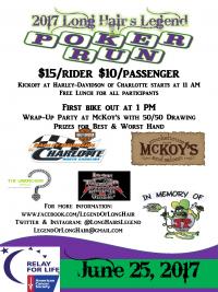 Long Hair's Legend Poker Run