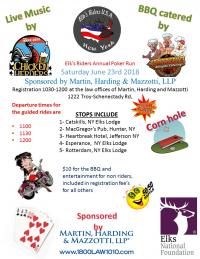 NY SCD Elks Riders Poker Run