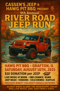 Hawg Pit BBQ's River Road Jeep Run