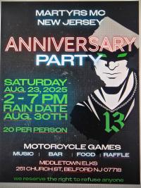 Martyrs MC Anniversary Party