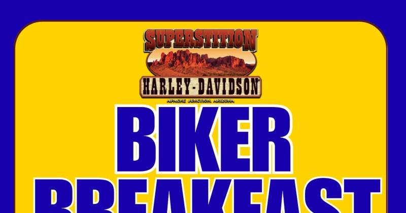Free Biker Breakfast at Superstition Harley-Davidson