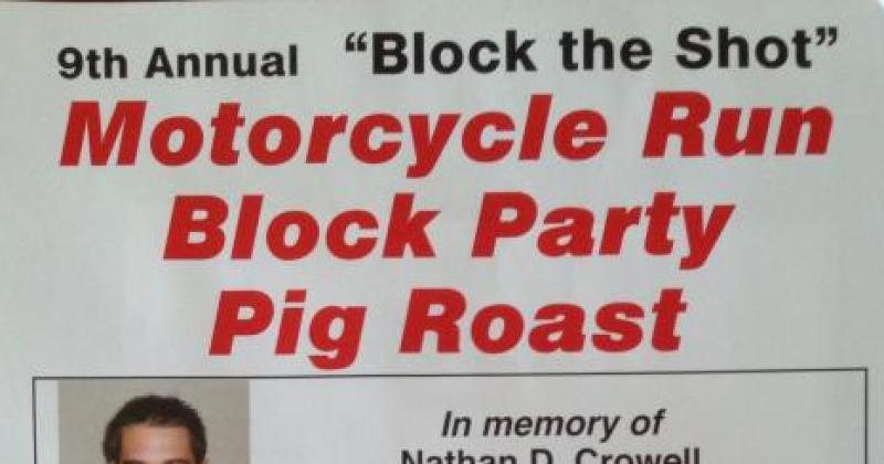 "Block the Shot" Motorcycle Run and Pig Roast
