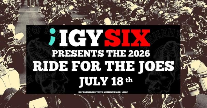 IGYSIX Presents Ride For The Joes 2026