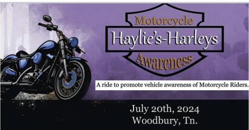 Haylie’s Harleys Ride to Promote Motorcycle Awareness