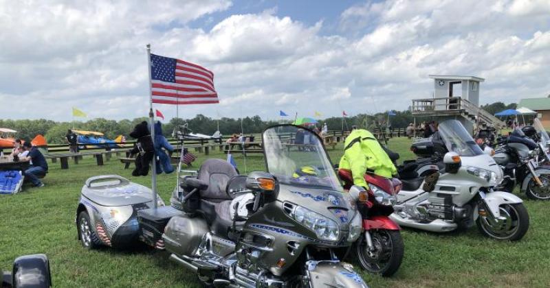 Motorcycle Day at the Bealeton Flying Circus
