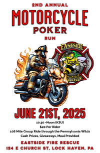 2nd Annual Eastside Fire Rescue Poker Run