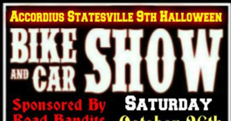 Accordius Health Statesville 9th Annual Halloween Car & Bike Show.