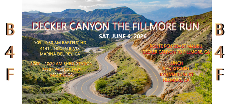 DECKER CANYON THE FILLMORE RUN