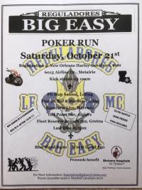 Reguladores Big Easy Poker Run