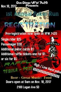 1st Annual Don Diego Fund Raiser VFW