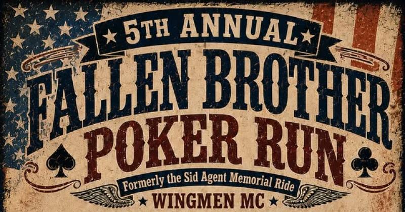 Wingman MC Fallen Brother Poker Run 2026