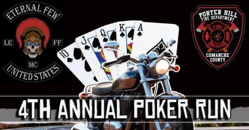 4th Annual Poker Run Porter Hill Volunteer Fire Department