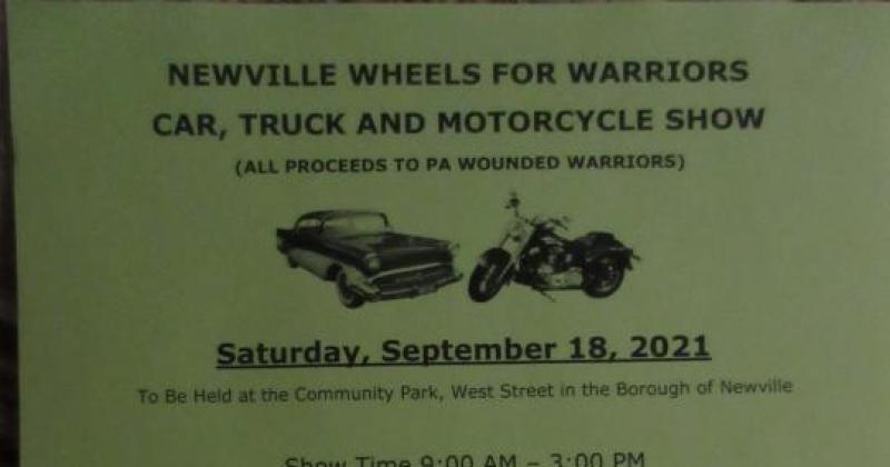 Newville Wheels for Warriors Car, truck and motorcycle show