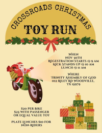 Crossroads Christmas Motorcycle Toy Run