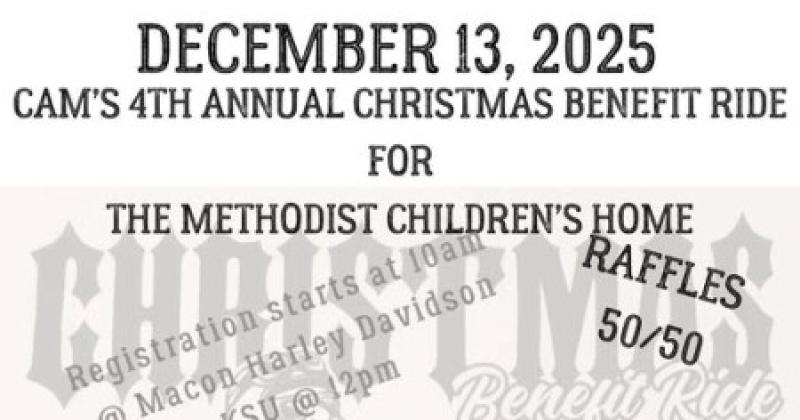 CAM’s 4th Annual Christmas Benefit Ride