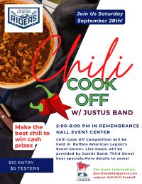 Buffalo American Legion Riders Chili Cook Off