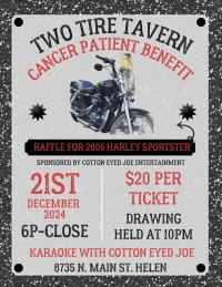 Cancer Patient Benefit Harley Raffle