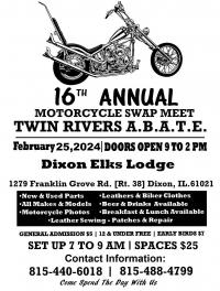 16th annual Twin Rivers ABATE swap meet