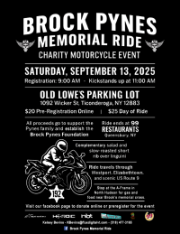 Brock Pynes Memorial Ride 2025