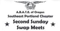 ABATE of Oregon 2nd Sunday Swap Meet - October