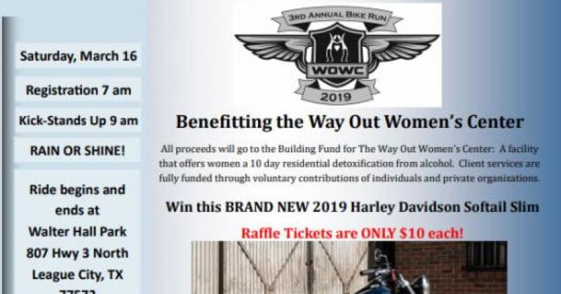 3rd Annual Way Out Womens Center Ride