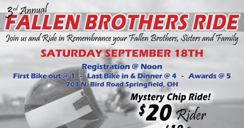 3rd Annual Fallen Brothers Ride